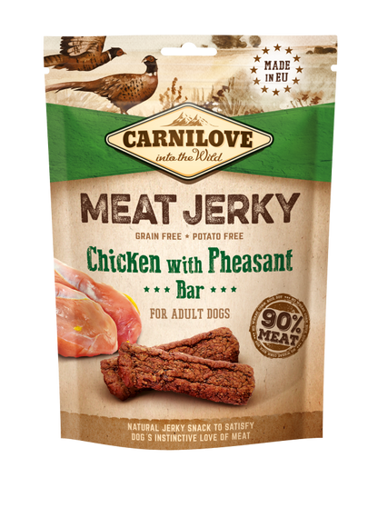 Λιχουδιά σκύλου Carnilove Meat Jerky (100gr)
