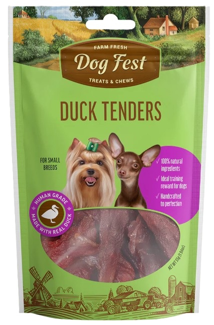 Λιχουδιά σκύλου Dog Fest Duck Tenders (55gr)
