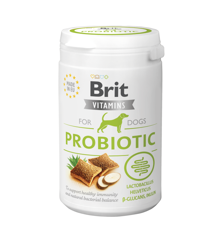 Συμπλήρωμα διατροφής λιχουδιά σκύλου Brit Probiotic (150gr)