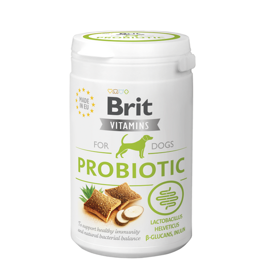 Συμπλήρωμα διατροφής λιχουδιά σκύλου Brit Probiotic (150gr)