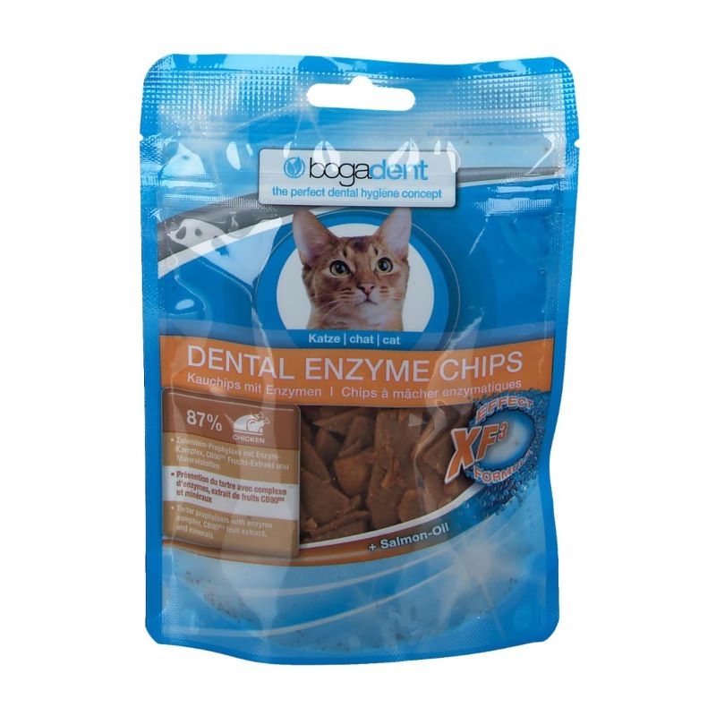 Λιχουδιά γάτας Dental Enzyme Chips (50g)