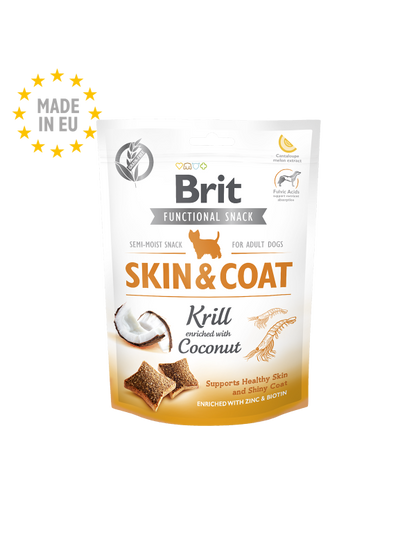 Λιχουδιά σκύλου Brit Functional Snack (150gr) (πολλές γεύσεις)