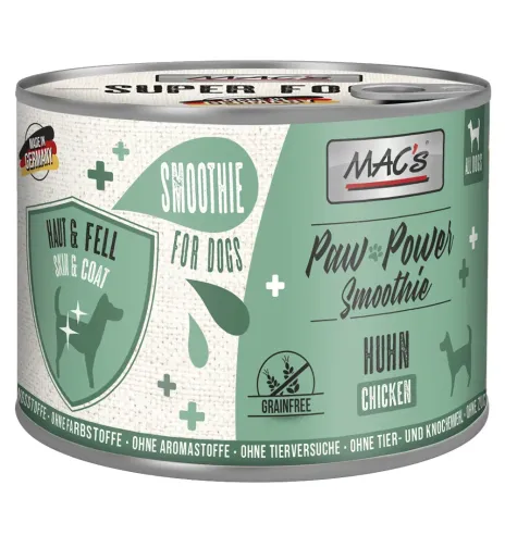 Smoothie-σούπα σκύλου Mac's Paw Power (200gr)