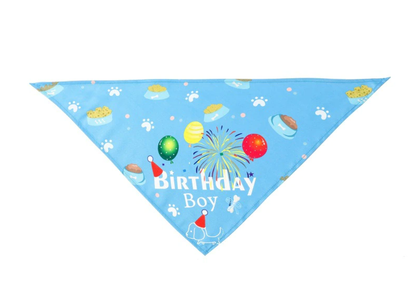 Μπαντάνα Γενεθλίων σκύλου γάτας BIRTHDAY GIRL-BOY
