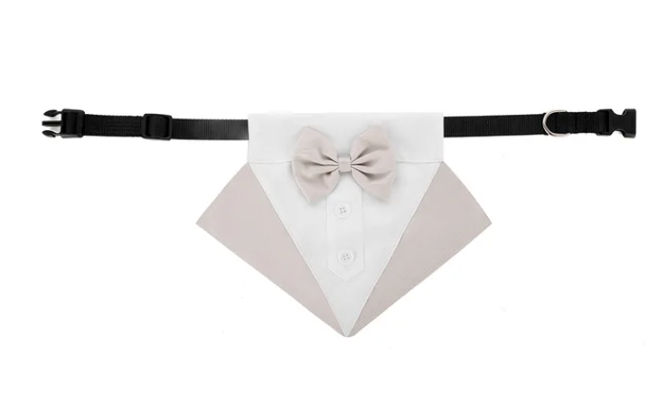 Μπαντάνα σκύλου Γιακάς σμόκιν