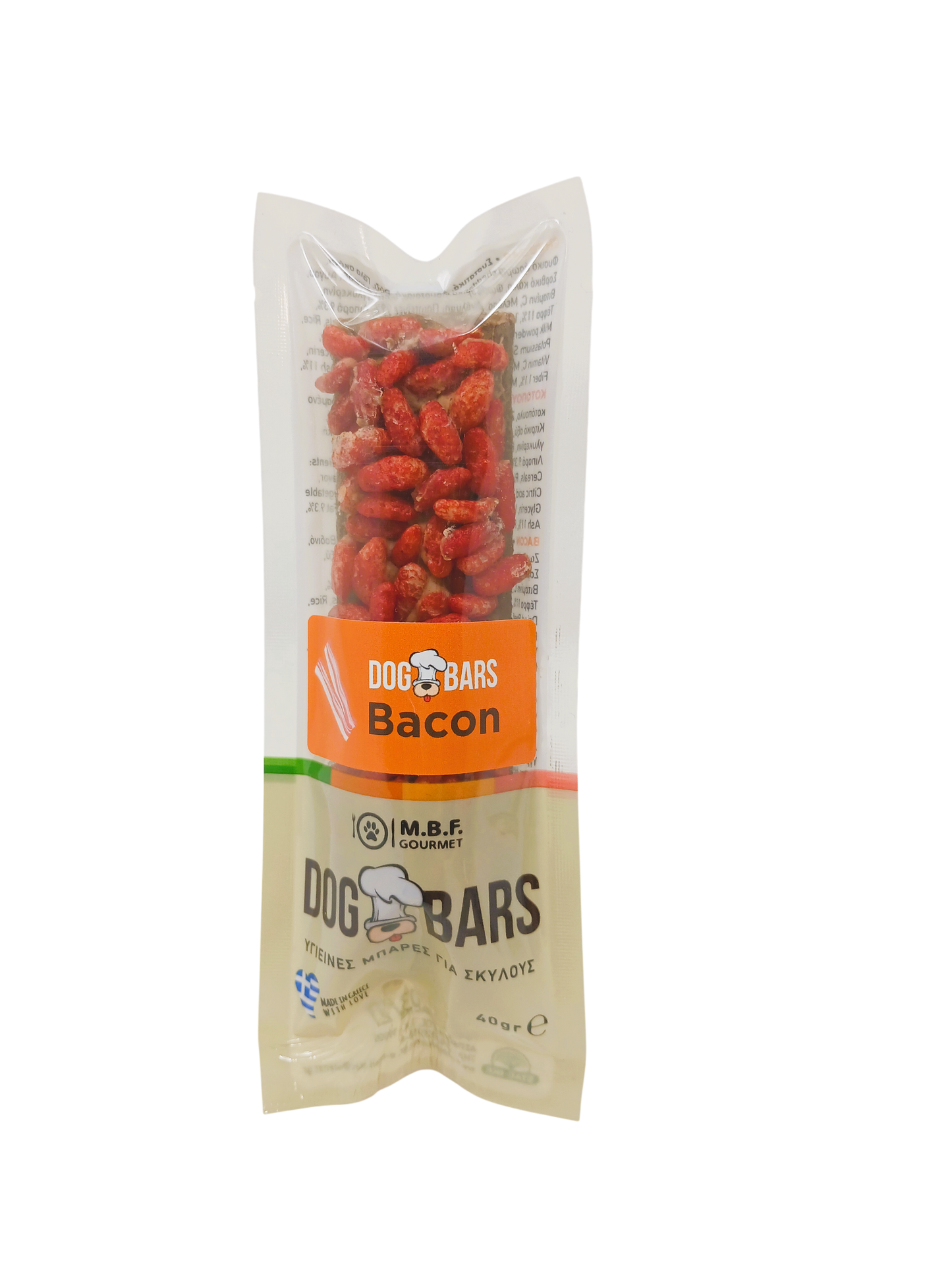 Λιχουδιά σκύλου μπάρα DOG BAR MBF (40gr)
