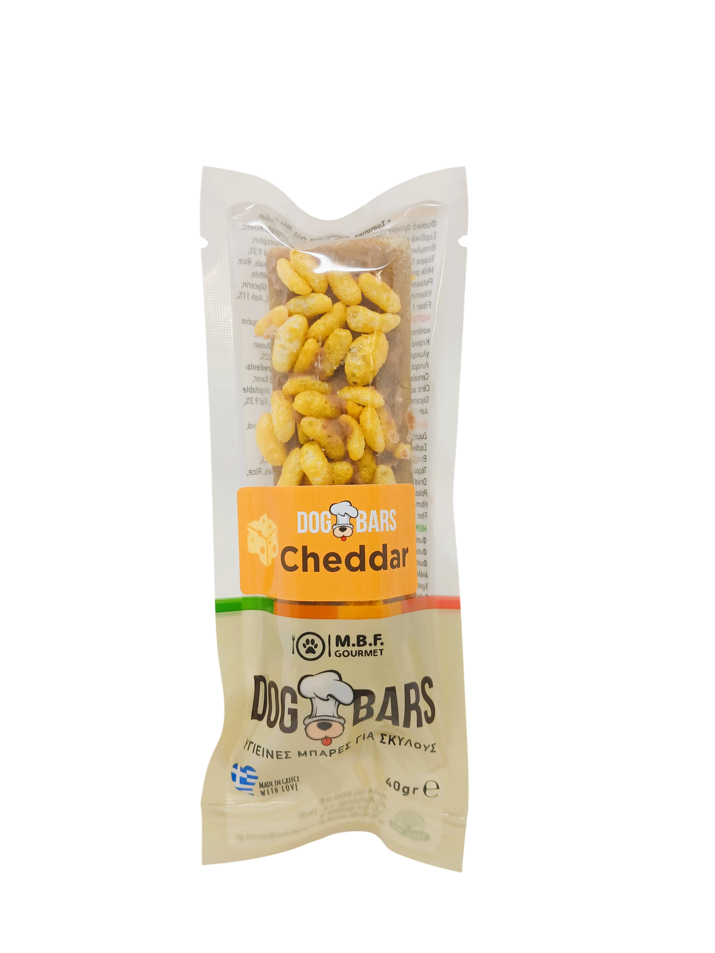 Λιχουδιά σκύλου μπάρα DOG BAR MBF (40gr)