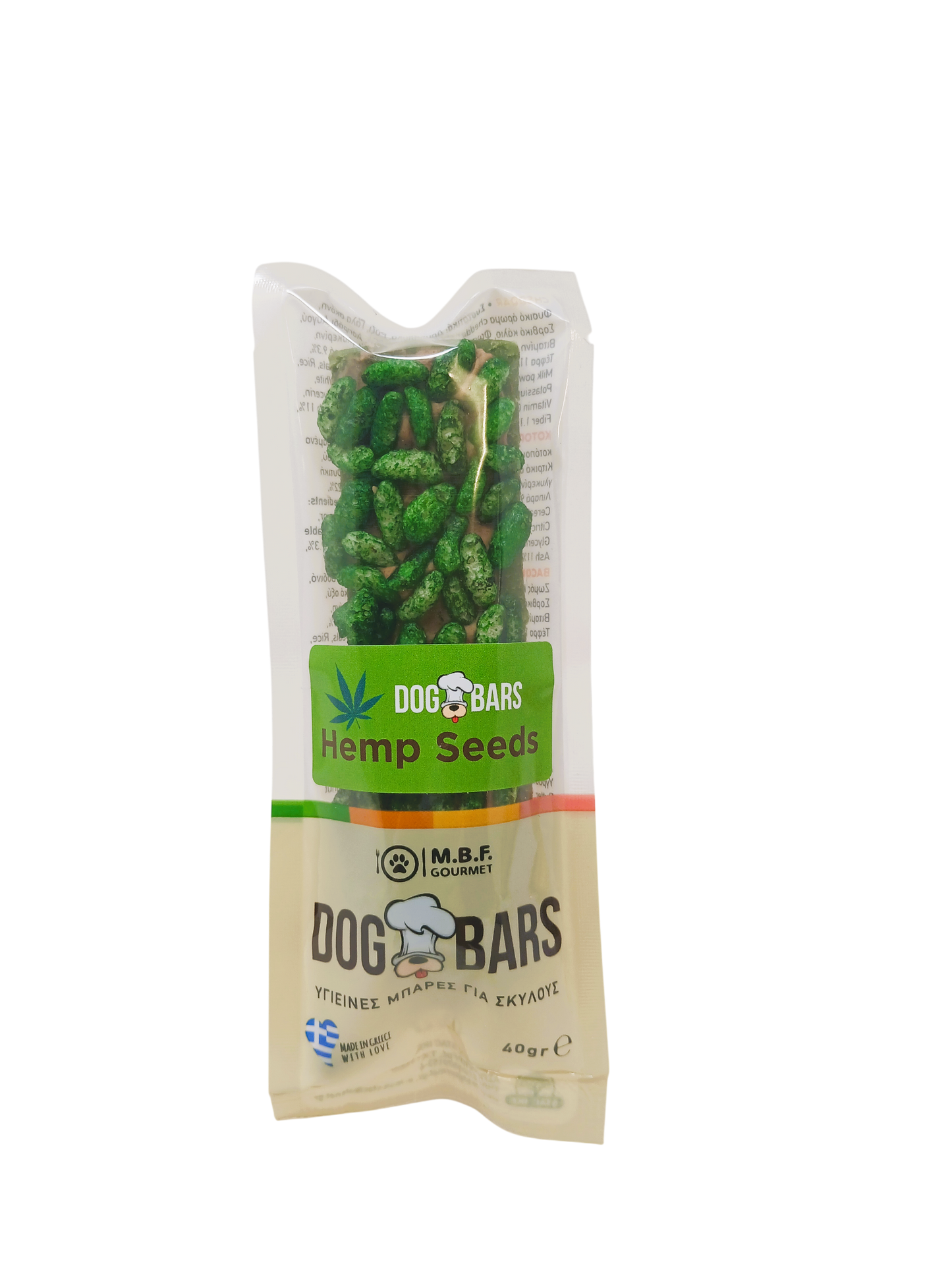 Λιχουδιά σκύλου μπάρα DOG BAR MBF (40gr)