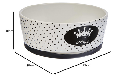 Κεραμικό μπολ σκύλου γάτας DOTTIE