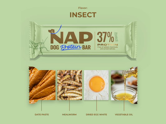 Λιχουδιά σκύλου NAP DOG PROTEIN BAR πολλές γεύσεις (50gr)