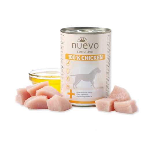 Κονσέρβα για σκύλους NUEVO SENSITIVE (400gr)