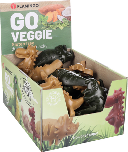Οδοντική λιχουδιά σκύλου Flamingo Veggie Dino (30gr)