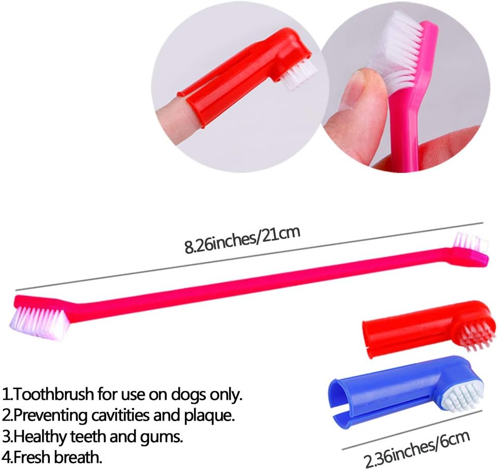 Οδοντόβουρτσα σκύλου-γάτας σετ τριών τεμαχίων ΑSTAR