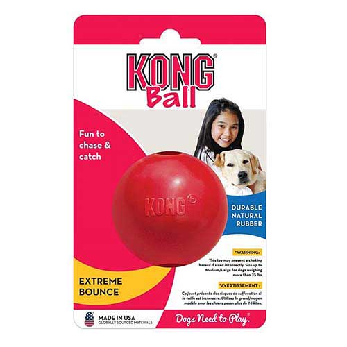 Παιχνίδι σκύλου μπάλα Kong Ball (M-L)