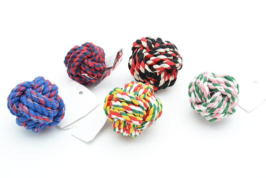 Παιχνίδι μπάλα σχοινένια Denik