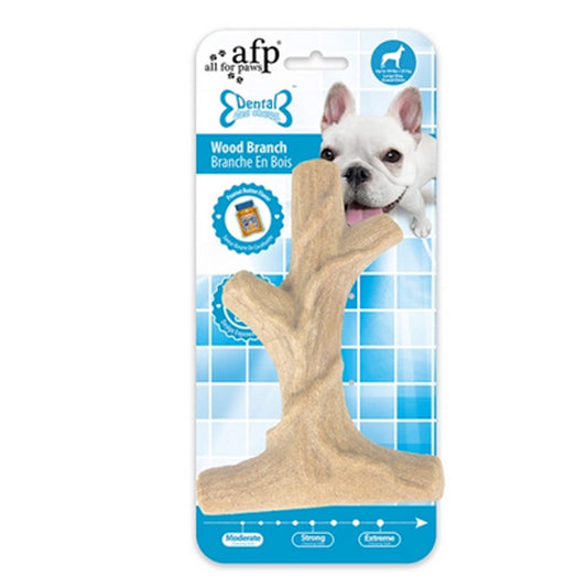 Παιχνίδι σκύλου οδοντικό WOOD BRUNCH Peanut Butter