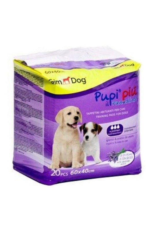 Πάνες εκπαίδευσης Gimdog Puppy Piu Lavender (20τεμ)