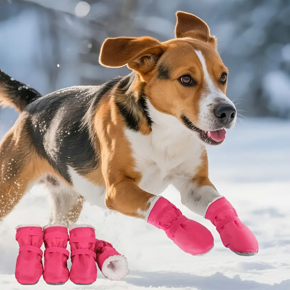 Παπούτσια σκύλου Winter Boots Pink