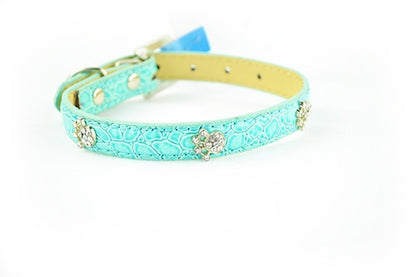 Περιλαίμιο σκύλου με πατημασιά strass