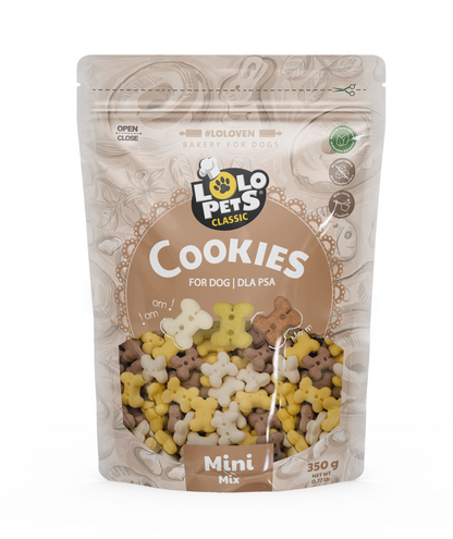 Λιχουδιά σκύλου μπισκοτάκια Cookies Lolopets (350gr)