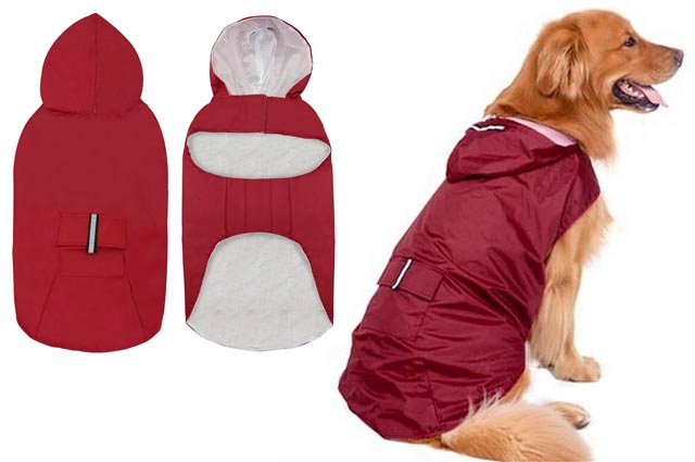 Ρούχο σκύλου αδιάβροχο μπουφάν Paw Fashion