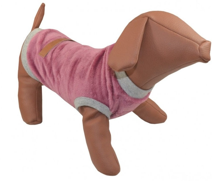 Ρούχο σκύλου φλις ροζ APPLE