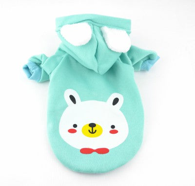 Ρούχο σκύλου Φούτερ Bear Blue