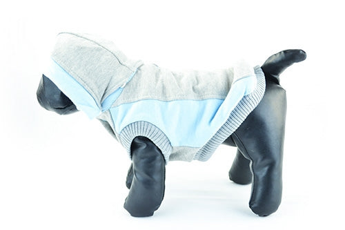 Ρούχο σκύλου φούτερ GRAY BLUE CAMELOT