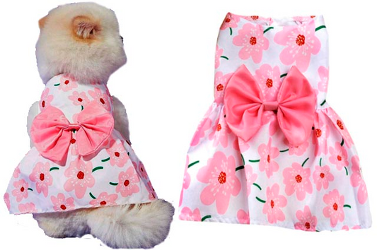 Ρούχο σκύλου-γάτας φόρεμα Lovely Daisy
