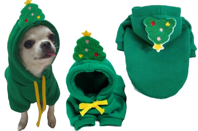 Ρούχο σκύλου-γάτας ΧΡΙΣΤΟΥΓΕΝΝΙΑΤΙΚΟ Festivities