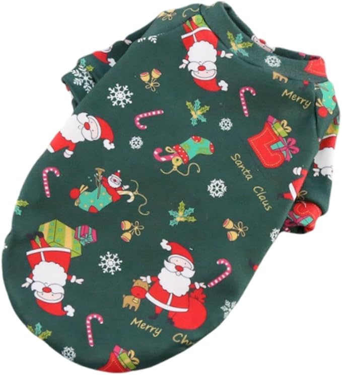 Ρούχο σκύλου-γάτας ΧΡΙΣΤΟΥΓΕΝΝΙΑΤΙΚΟ Merry Santa