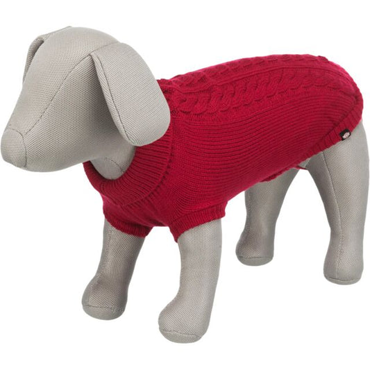 Ρούχο σκύλου πλεκτό WARM RED