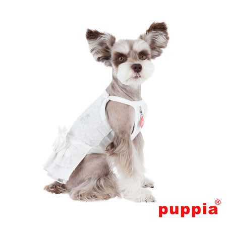 Ρούχο σκύλου φόρεμα PUPPIA LUXURY WHITE