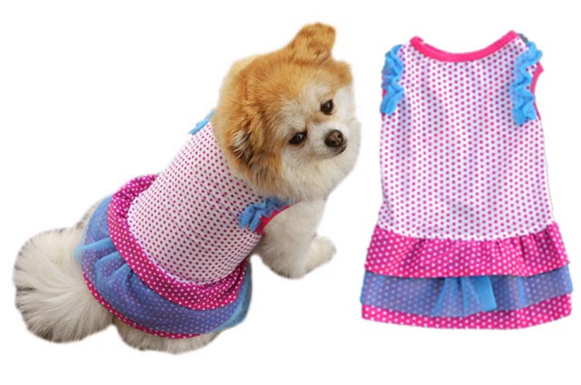 Ρούχο σκύλου φόρεμα SUMMERTIME (πολλά χρώματα)