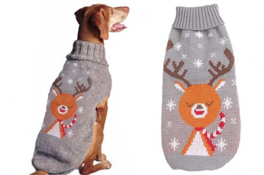 Ρούχο σκύλου-γάτας ΧΡΙΣΤΟΥΓΕΝΝΙΑΤΙΚΟ CUTE REINDEER