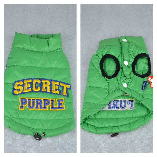 Ρούχο σκύλου Ημιαδιάβροχο μπουφανάκι Dobaz Secret Purple