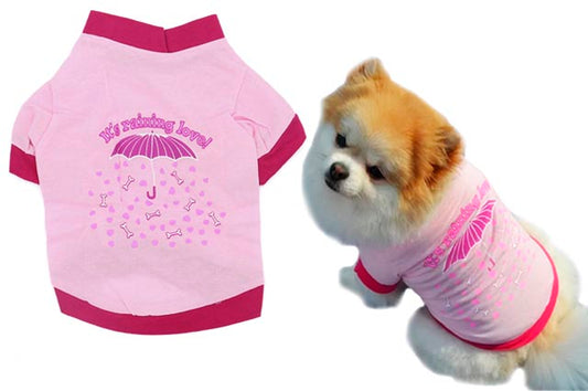 Ρούχο σκύλου LOVE RAIN
