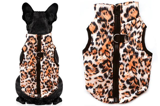 Ρούχο σκύλου μπουφανάκι Chic Leopard