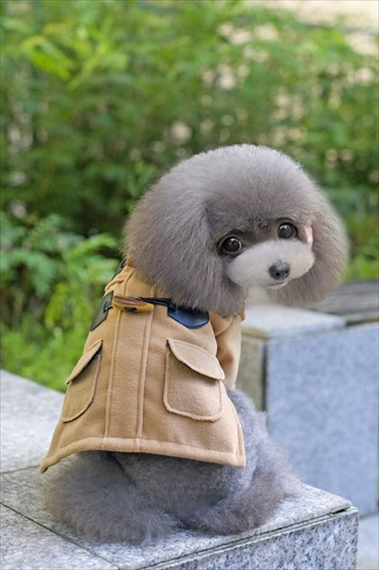 Ρούχο σκύλου παλτό MONTGOMERY BEIGE