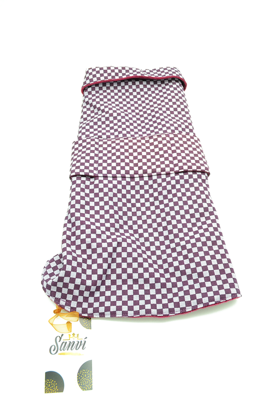 Ρούχο σκύλου παλτό PURPLE SQUARE SANVI