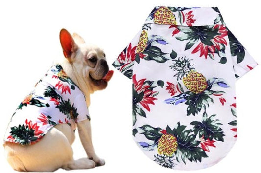 Ρούχο σκύλου πουκάμισο Hawaii