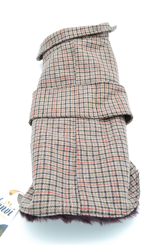 Ρούχο σκύλου πτι καρό MYSTIC SANVI