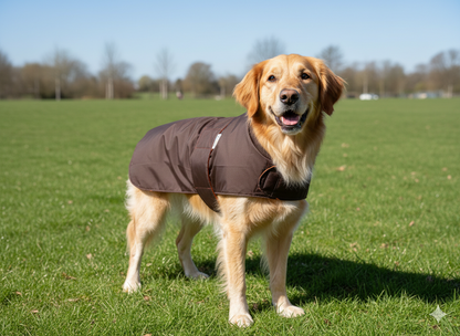 Ρούχο σκύλου αδιάβροχο SAFE BROWN