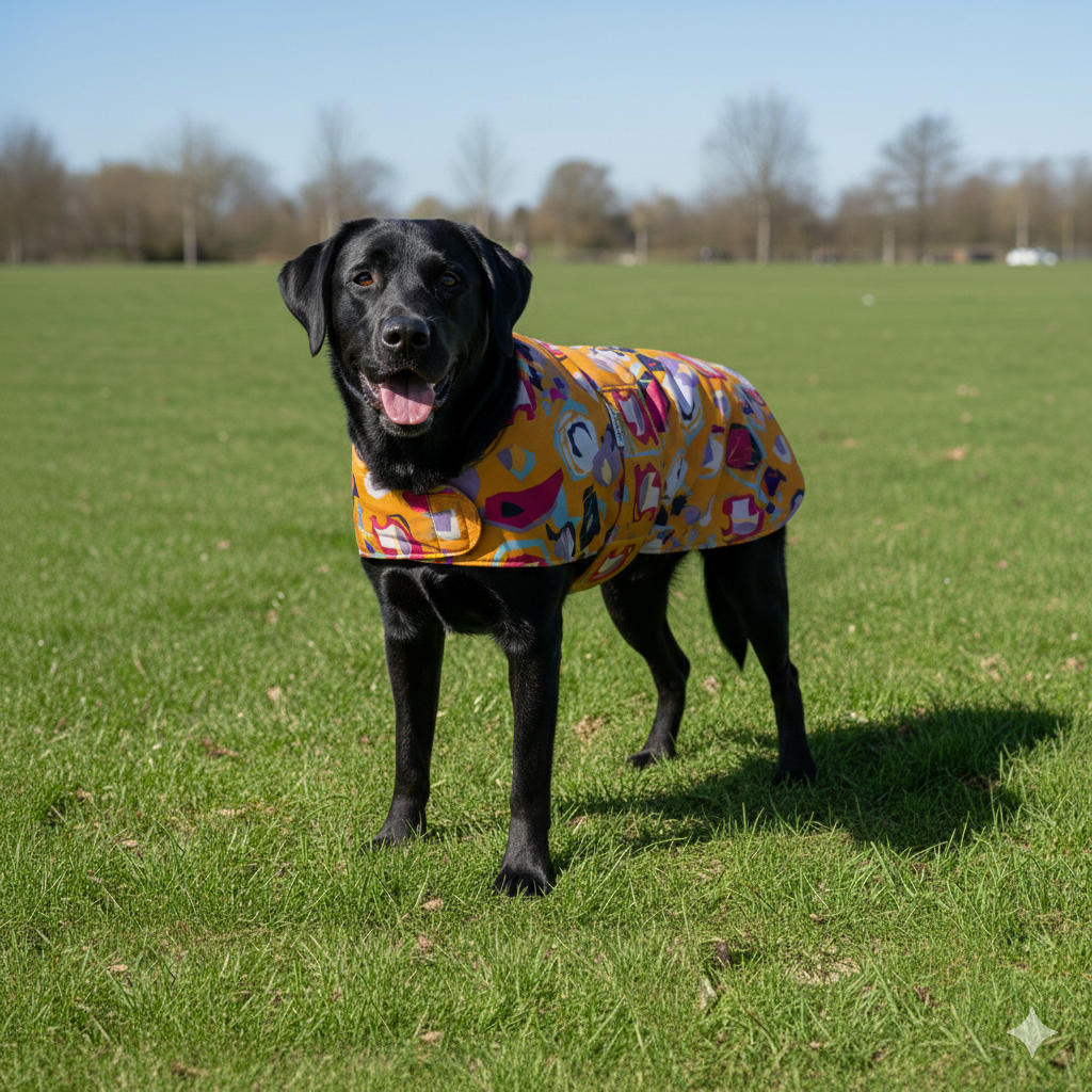 Ρούχο σκύλου αδιάβροχο SANVI GEOMETRY