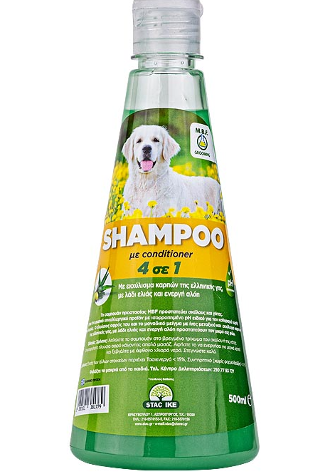 Σαμπουάν σκύλου-γάτας με Conditioner 4 in 1 (500ml)