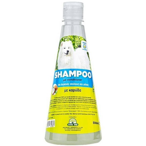 Σαμπουάν σκύλου-γάτας με Conditioner White (500ml)