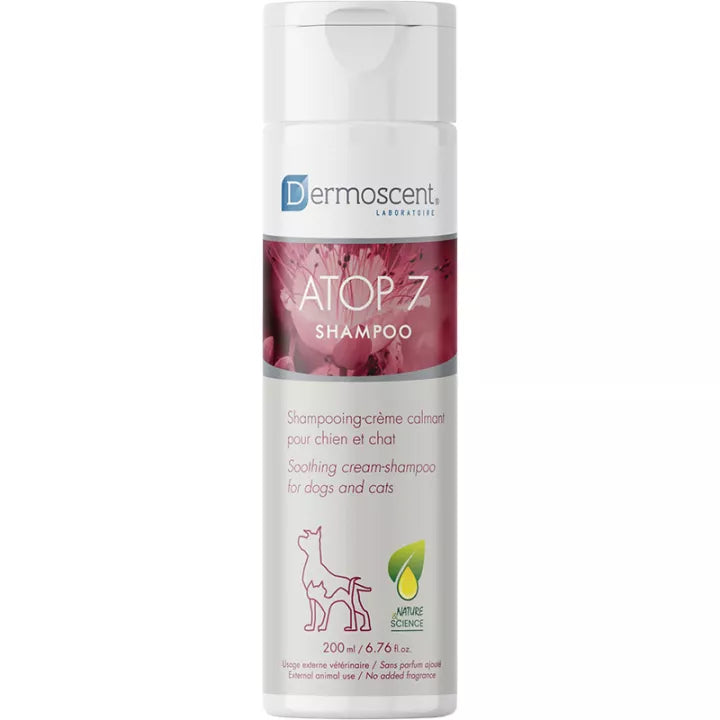 Σαμπουάν σκύλου-γάτας DERMOSCENT ATOP7 Shampoo (200ml)