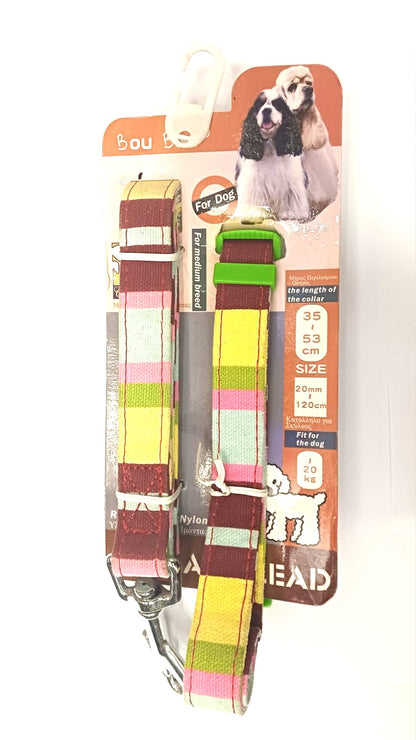 Σετ περιλαίμιο-οδηγός σκύλου Pet Camelot