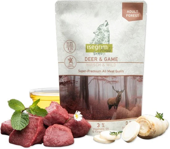 Κονσέρβα για σκύλους φακελάκι ISEGRIM (410gr)