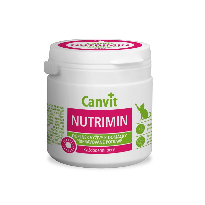 Συμπλήρωμα διατροφής γάτας πολυβιταμίνη Canvit Nutrimin (150gr)